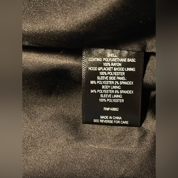 Torrid Faux Leather Hooded Jacket - Picture 10 of 11